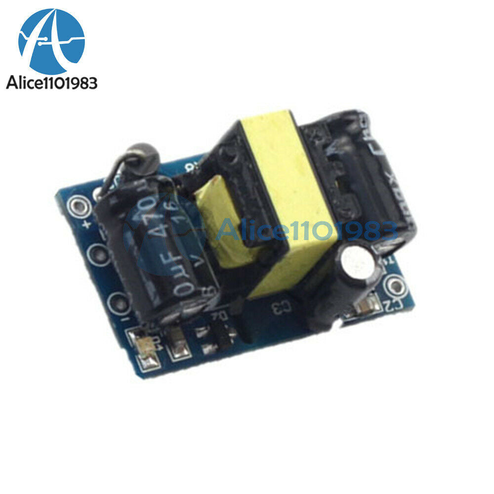 5PCS AC-DC 12V 400mA 4.5W Power Supply Converter Step Down Module for Arduino