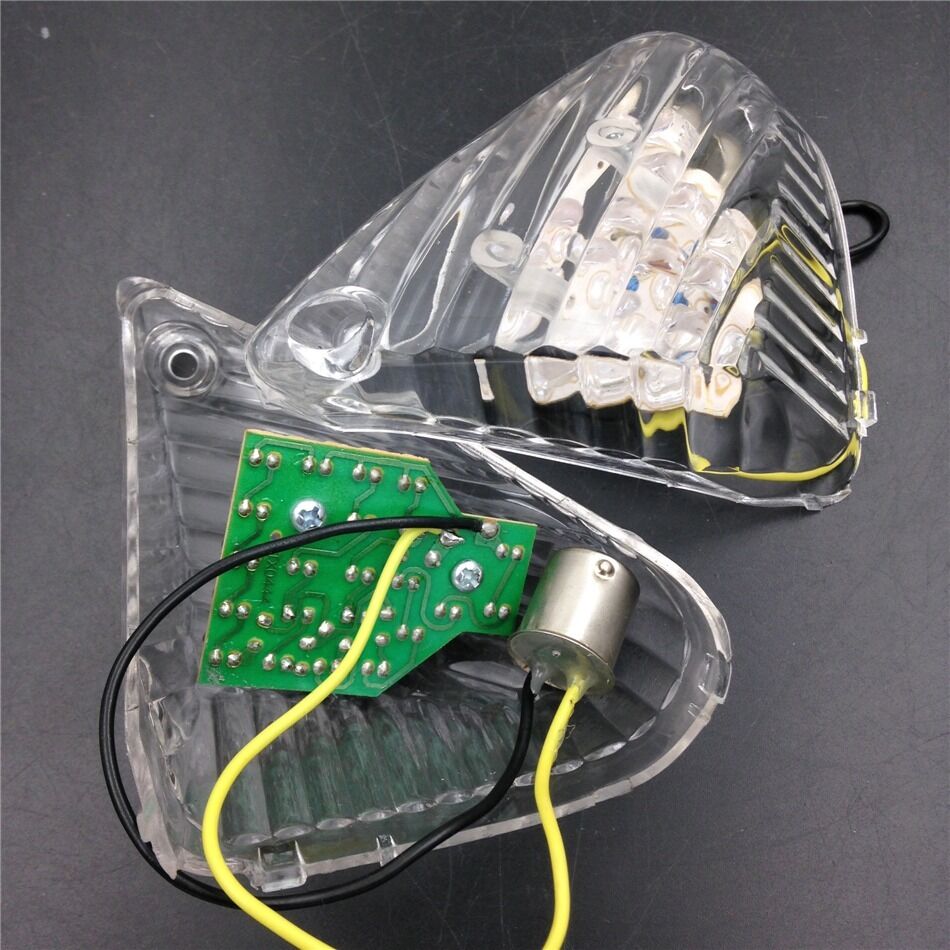 Clear LED Signal Tail Light Cover fit for 06-07 SUZUKI GSXR600 GSXR750