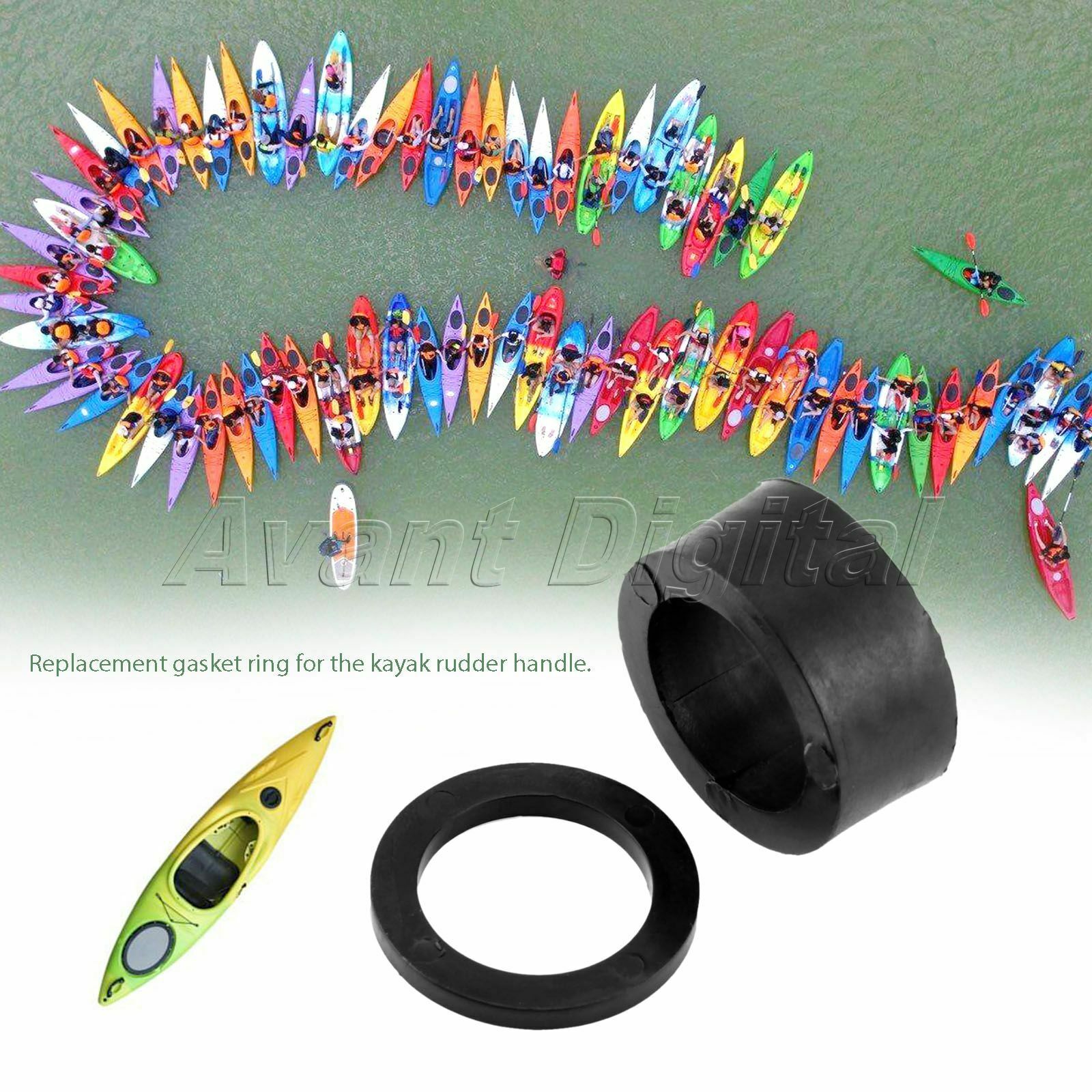 Canoe Rudder Handle Gasket Ring Kayak Thick &Thin Holding Direction Controller