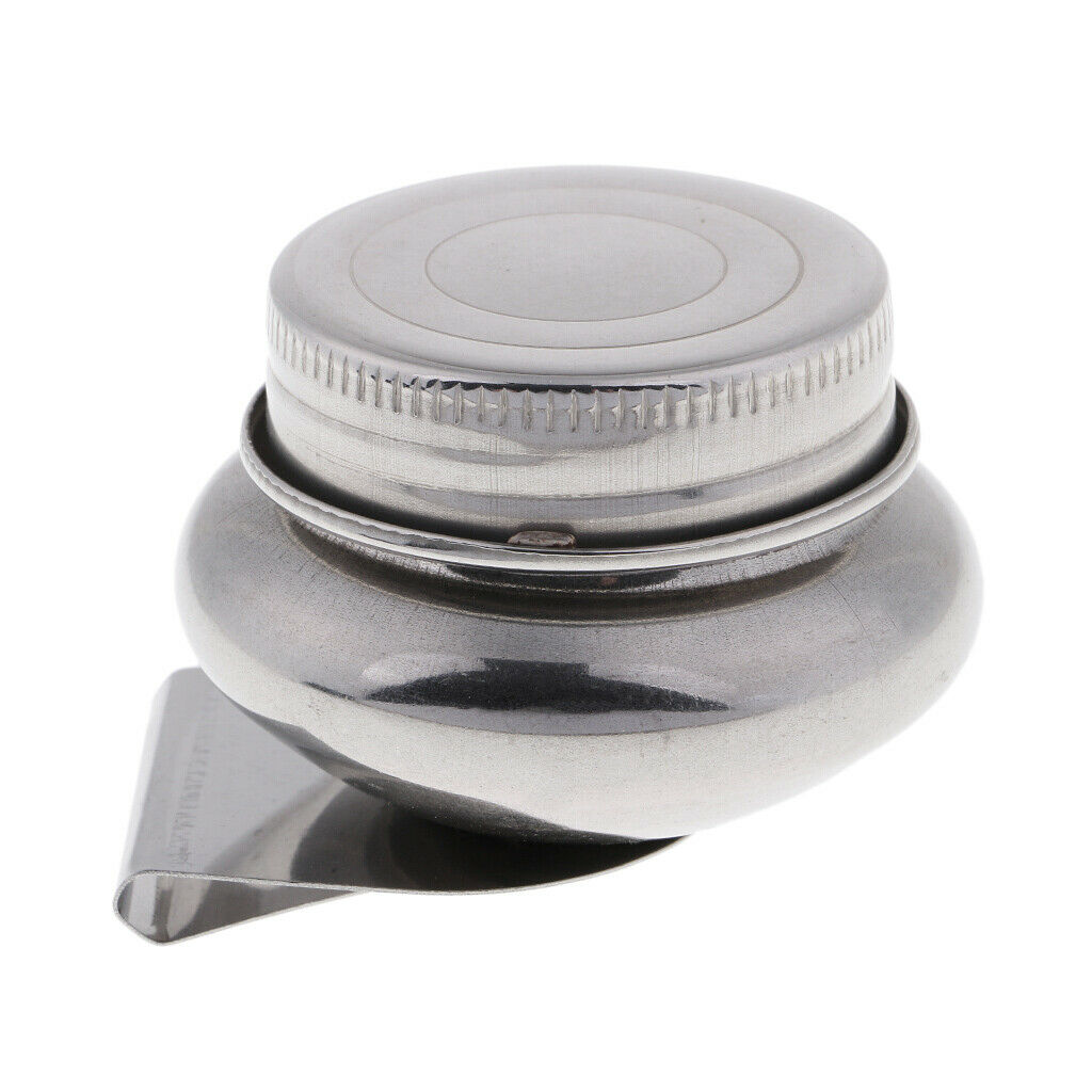 Artists Metal Single Palette Dipper With Lid Clip Container for Oil Mediums