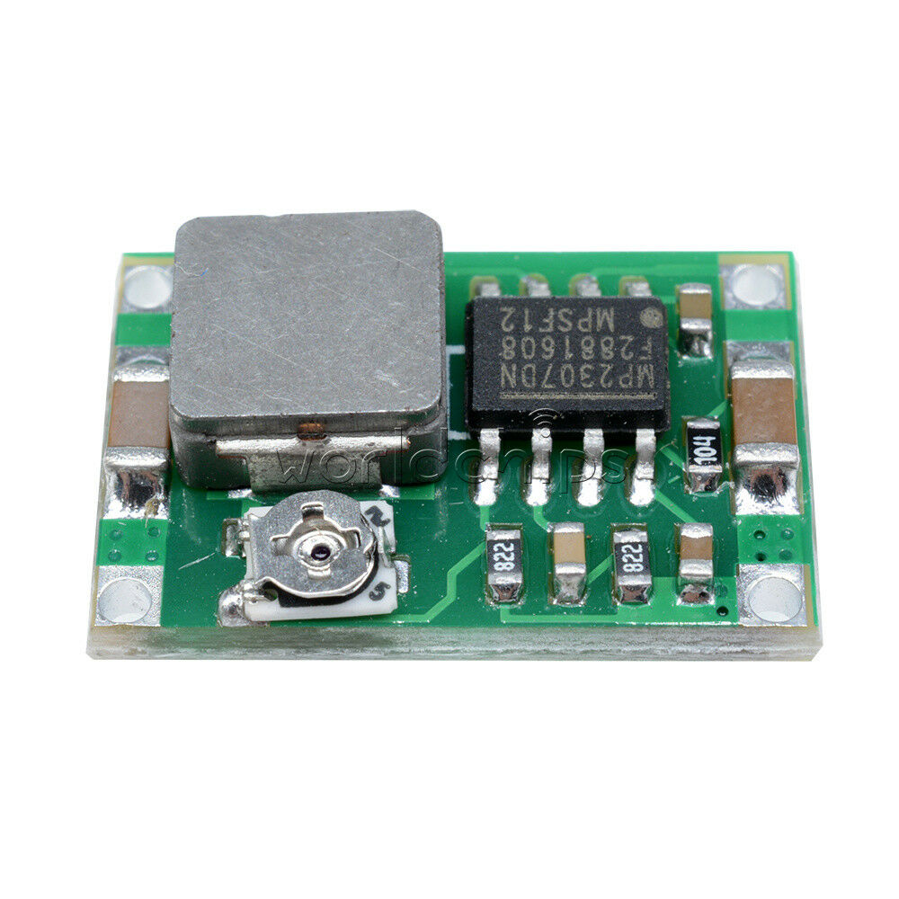 2Pcs Mini 360 3A 3V 5V 16V Power DC-DC Converter Step Down Adjust MP2307 Chip