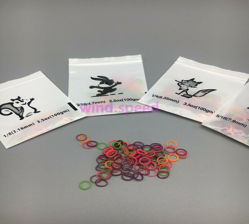 1600Pc Dental Ortho Latex Rubber Bands Elastics Band Braces 16 Sizes