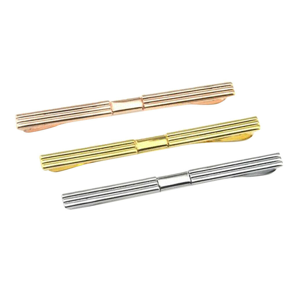 3 pieces tie clip / tie pin for tie in a gift case,