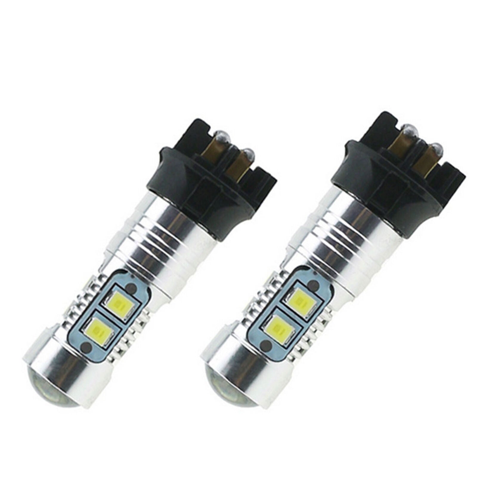 2x Error Free Xenon White PW24W LED Bulbs For BMW F30 3 Series DRL Daytime Light
