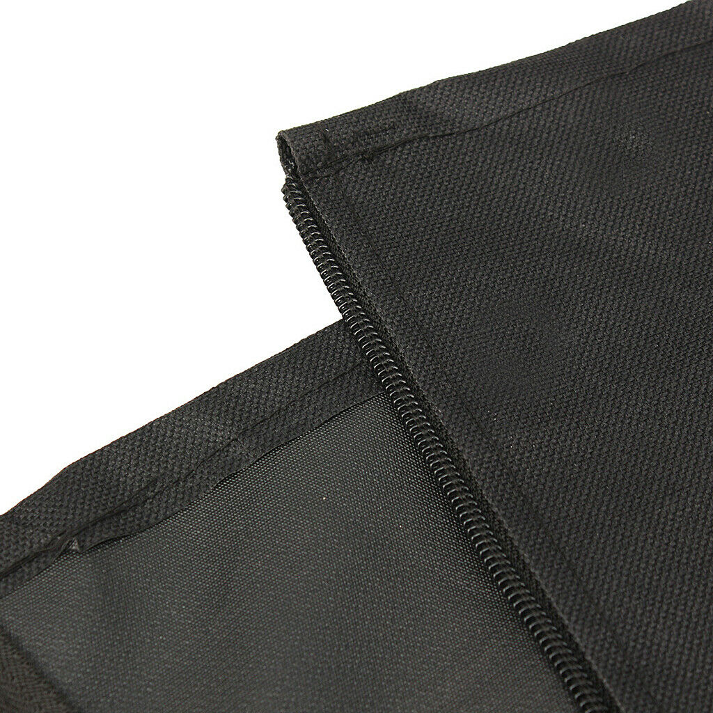 Garden Parasol Cover Waterproof Protector Umbrella Patio Cover Black 280cm