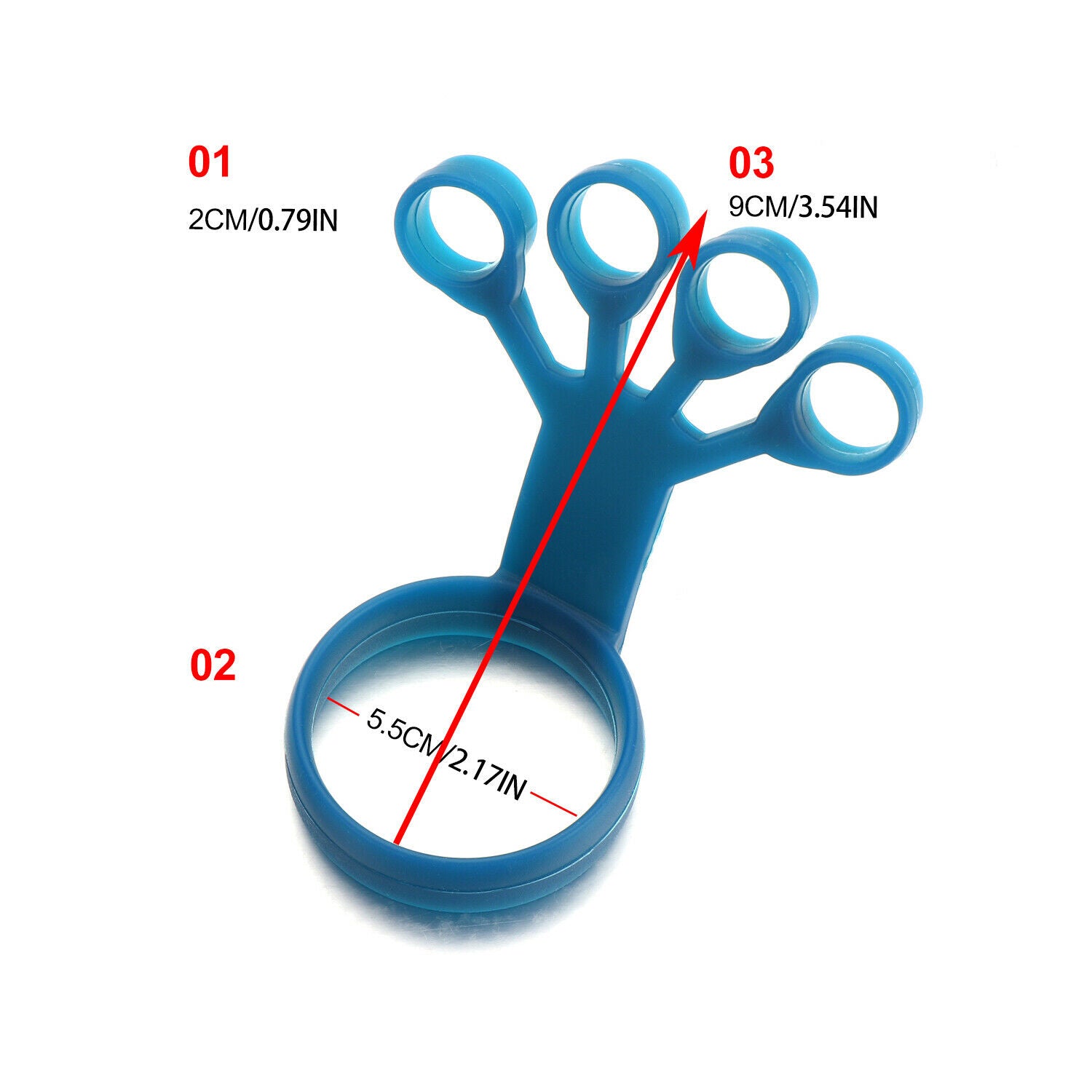 Hand Grip Strengthener Improve Dexterity Strength in Fingers, Hands, Forearms