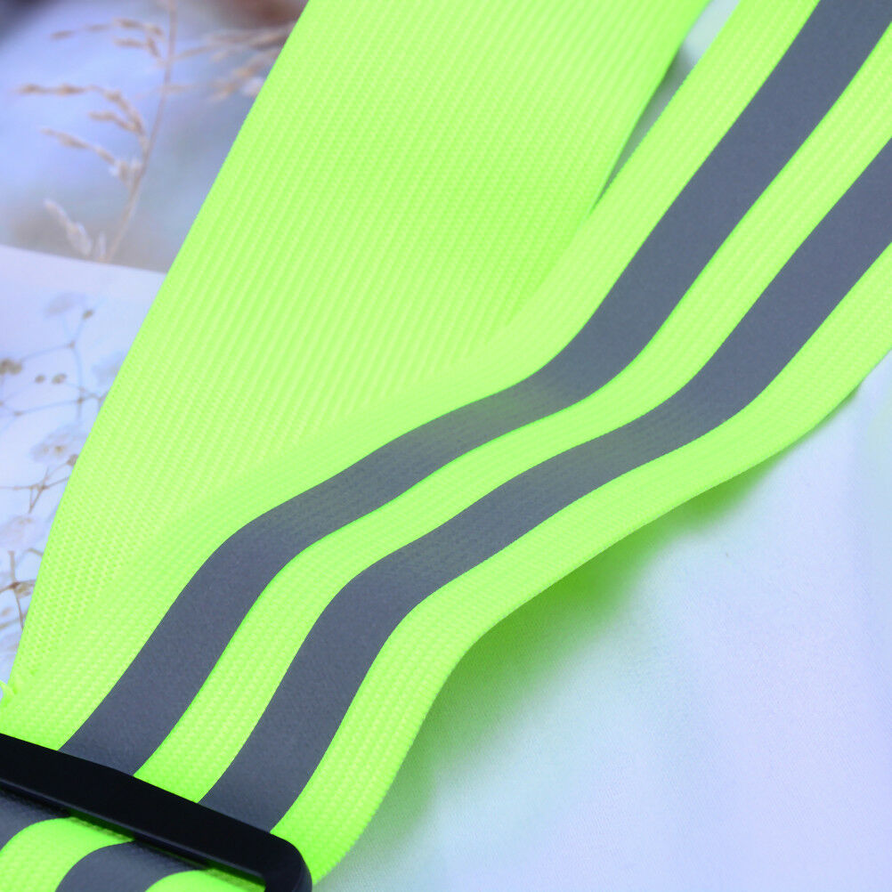 High Visibility Reflective Security Safety Belt Running Jogging Walking Bikin_DD