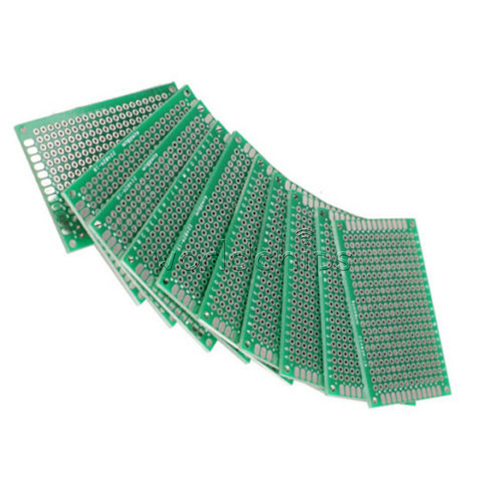5pcs Double Side Prototype PCB Bread board Tinned Universal 40x60 mm FR4