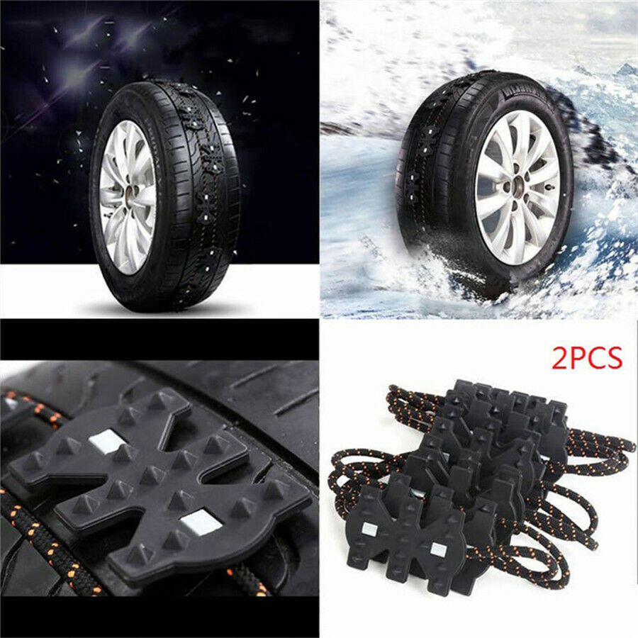 Tire Snow Chain TPU Slip For Car Truck Suv Universal 165mm 285mm / 6.50-11.22"