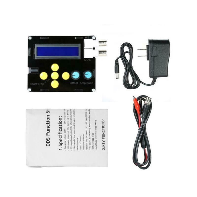 1Set LCD Display DDS Function Signal Generator for Circuit Learning Durable Tool