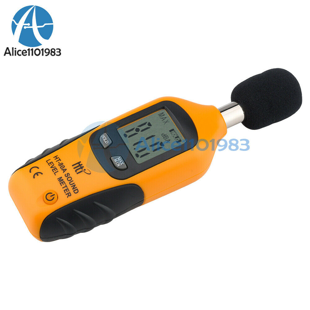 HT-80A High-definition Intelligent HD Digital Noise Tester 40-130dB Noise Meter