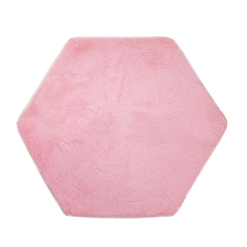 Hexagonal Child Castle Play Tent Carpet Bedroom Floor Pillow