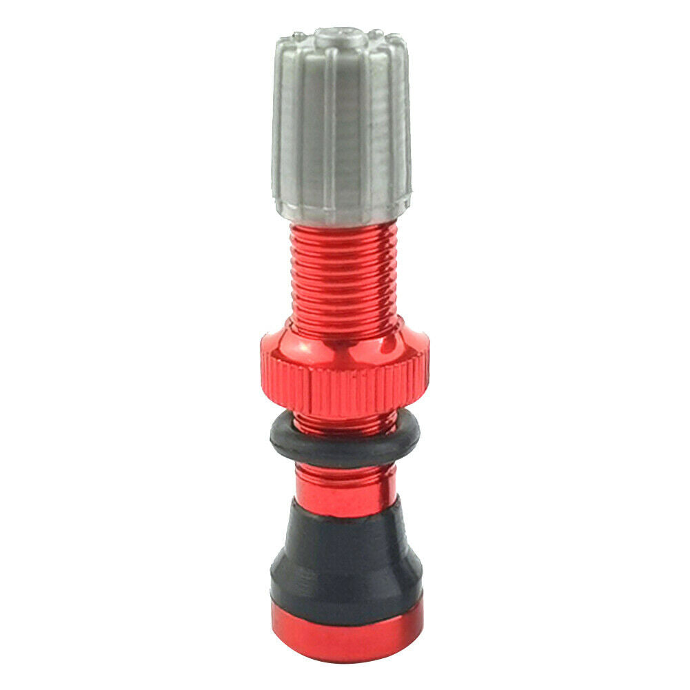 44mm American Valve for MTB Road Bike Aluminum Tubeless Valve Stem (Red)  @