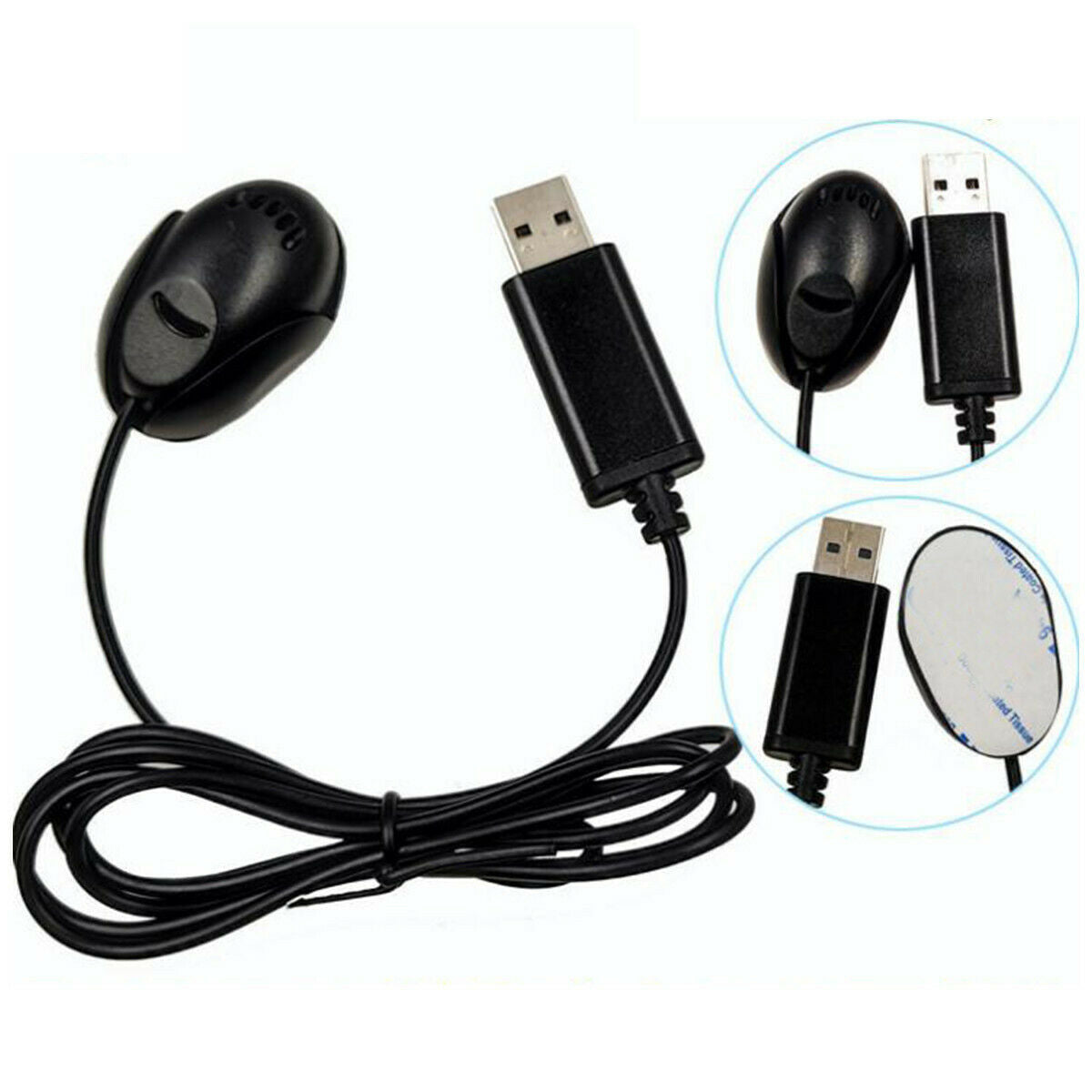 1 Set USB MIC Car Microphone Truck Taxi Radio Loud Stereo ATM POS Machine