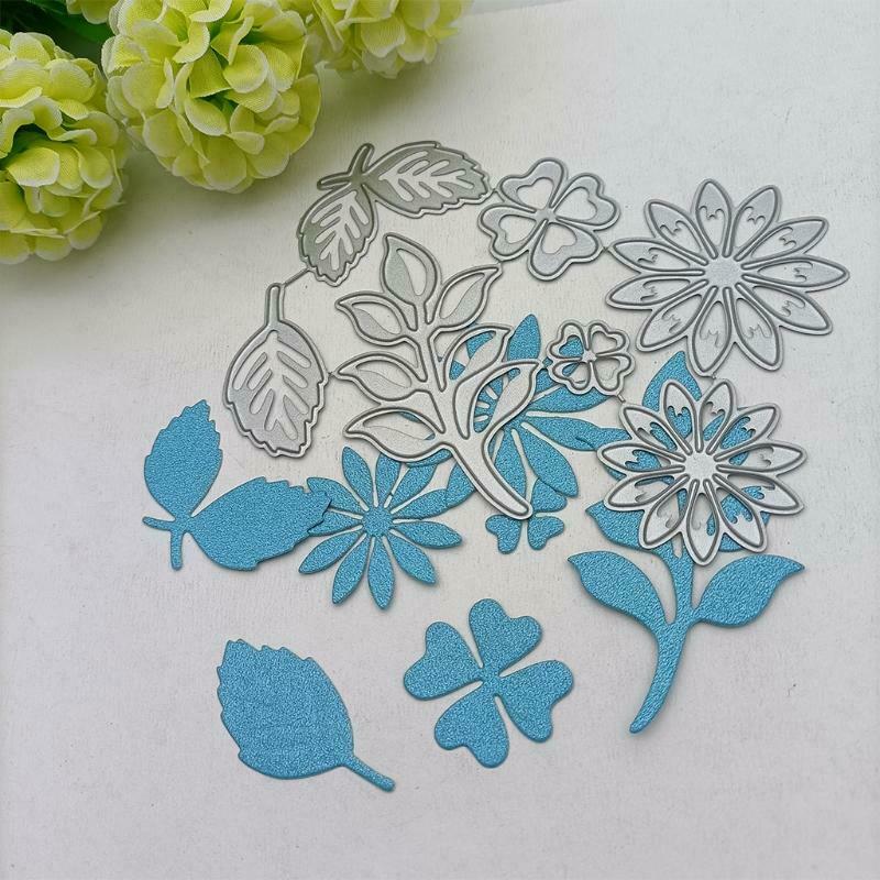 Various Leaves Metal Cutting Dies Stencil DIY Scrapbooking Album Paper Card Mold