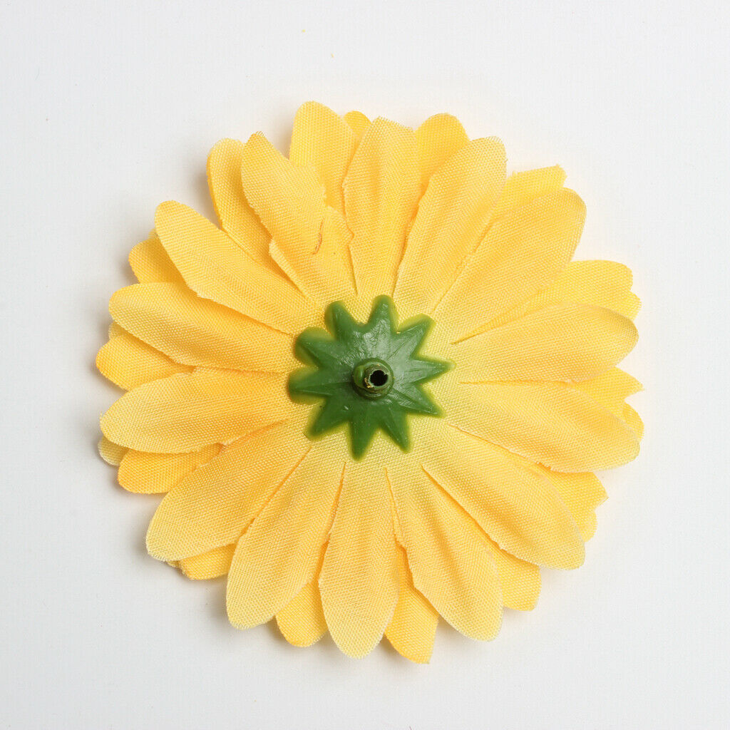 Pieces of 20 Romantic DIY Artificial Daisy Flower Heads Blossom Wedding Flower