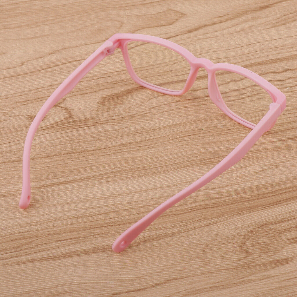 4x Kids Eyeglasses Blue-blocking Silicone Frame Children Glasses Eyewear