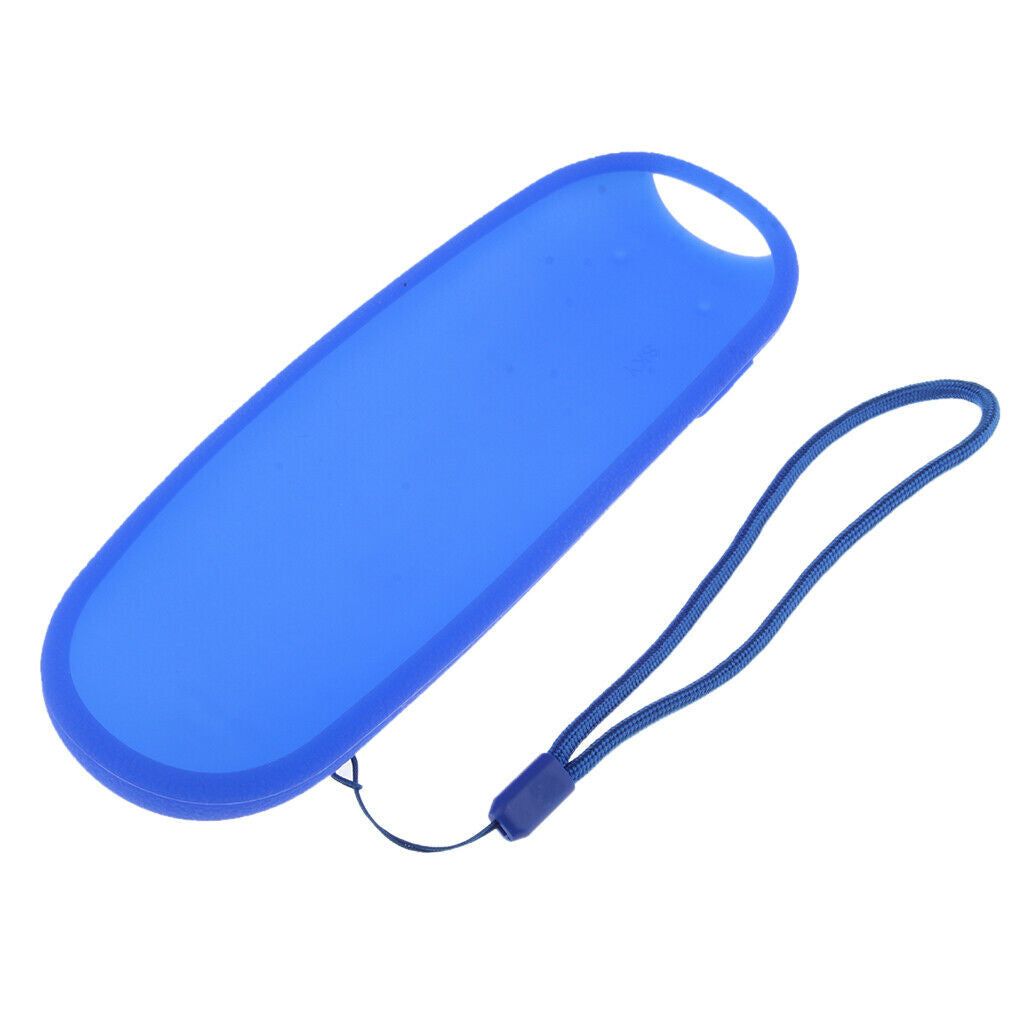 Blue TV Remote Control Silicone Cover Stretchable Protector Dustproof for Sky Q