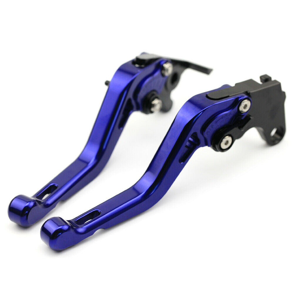 For Yamaha YZF-R3 R25 2014-2021 Short Clutch Brake Levers Blue CNC Adjustable