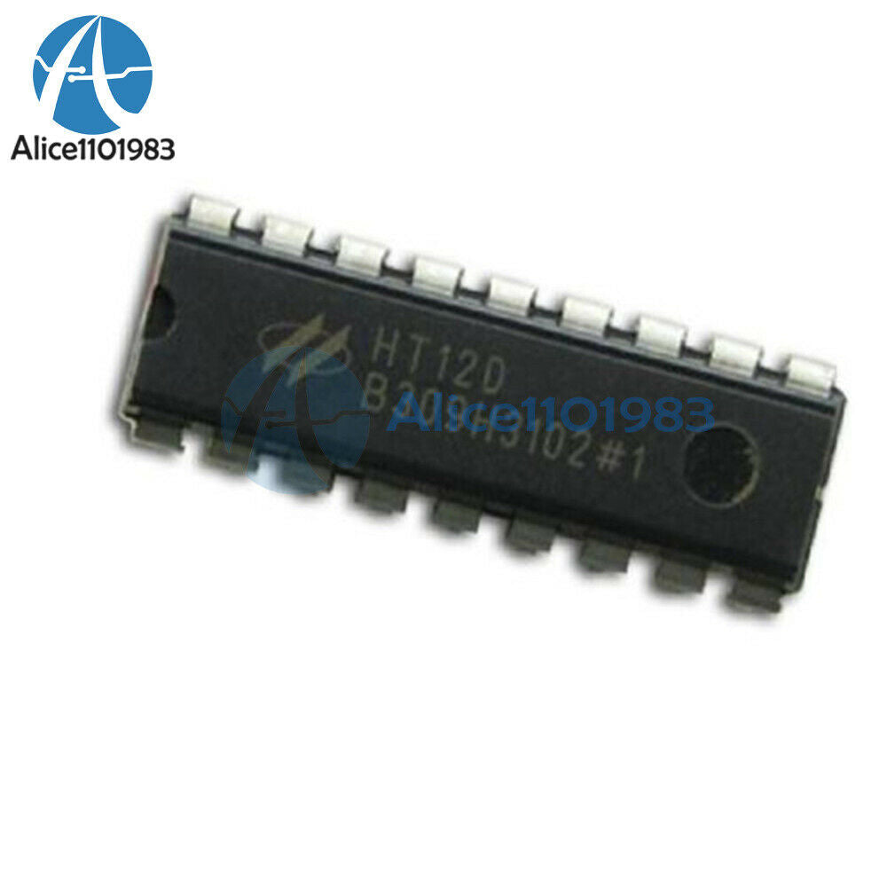 2PCS Hotek HT12D HT-12D HT12D DIP-18 IC Remote Decoder