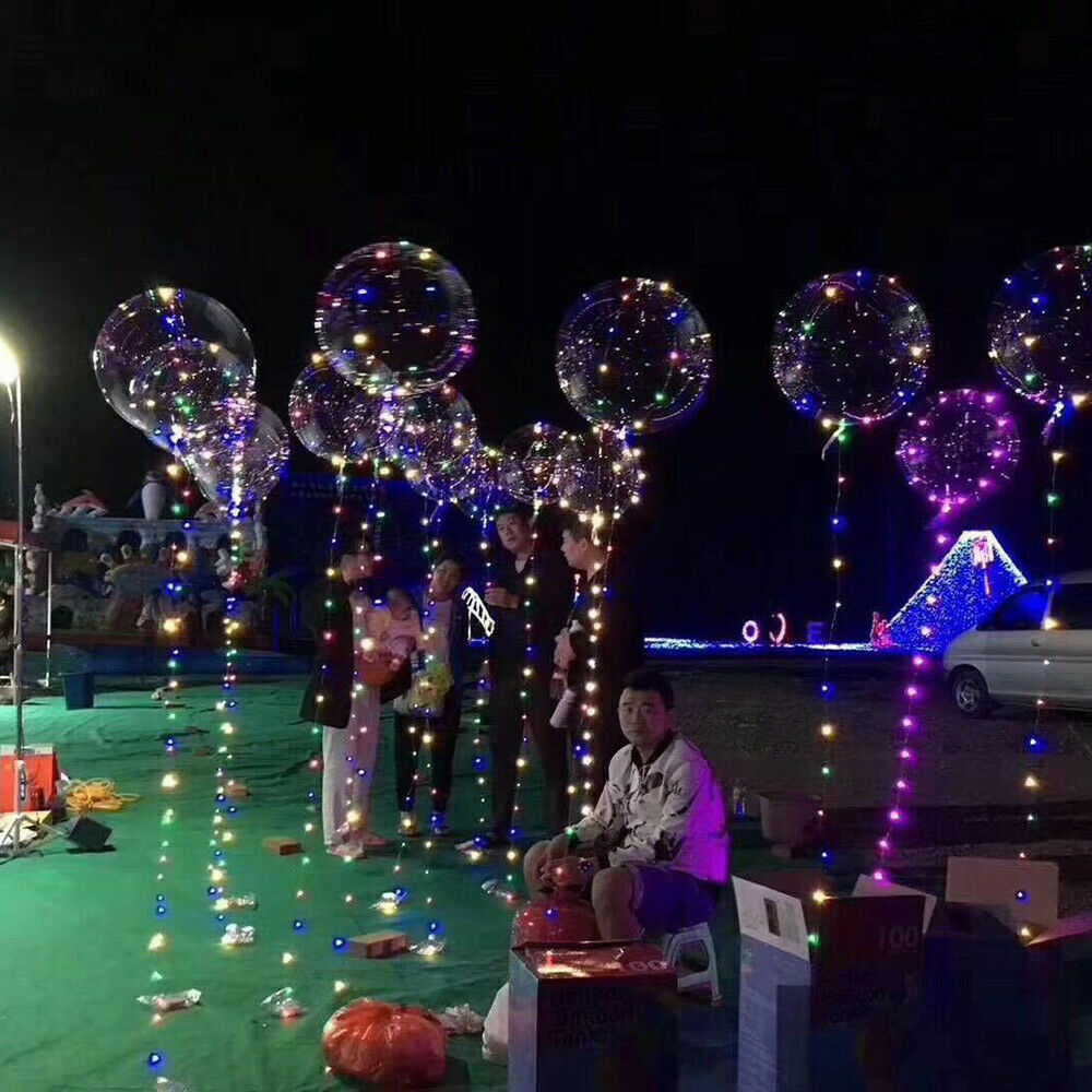 UK LED Balloons Light Up PERFECT PARTY Decoration Wedding Kids Birthday NEW