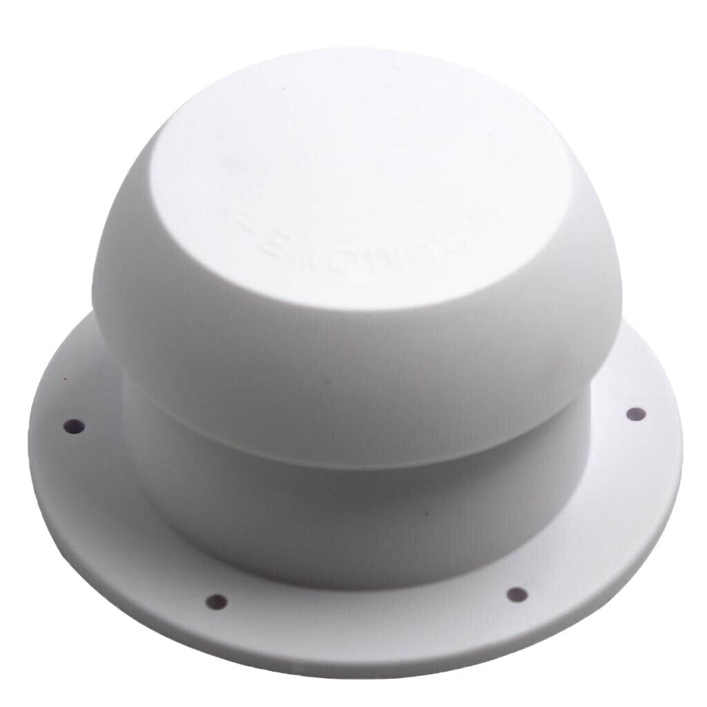 Plastic RV Roof White Plumbing Vent Cap Roof Cover Replacement Rainproof