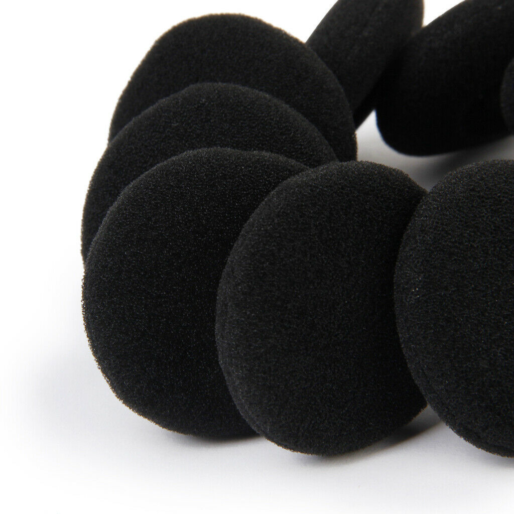 5 Pairs Black Replacement Ear Cushion Pads for   MDR-Q55 MDR-Q21LP Q22 Q68