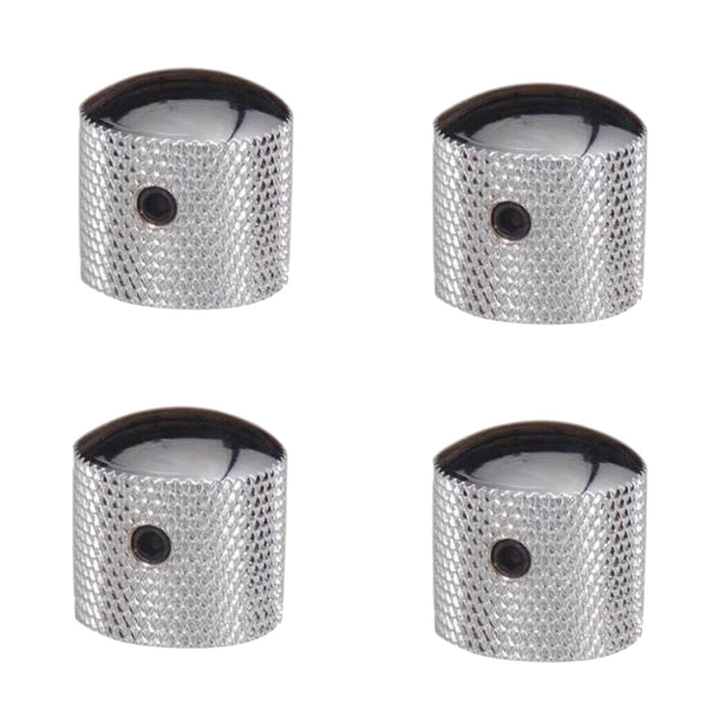 Metal Guitar Knob + Humbucking Pickup Ring Set for   Electric Guitar Accessories
