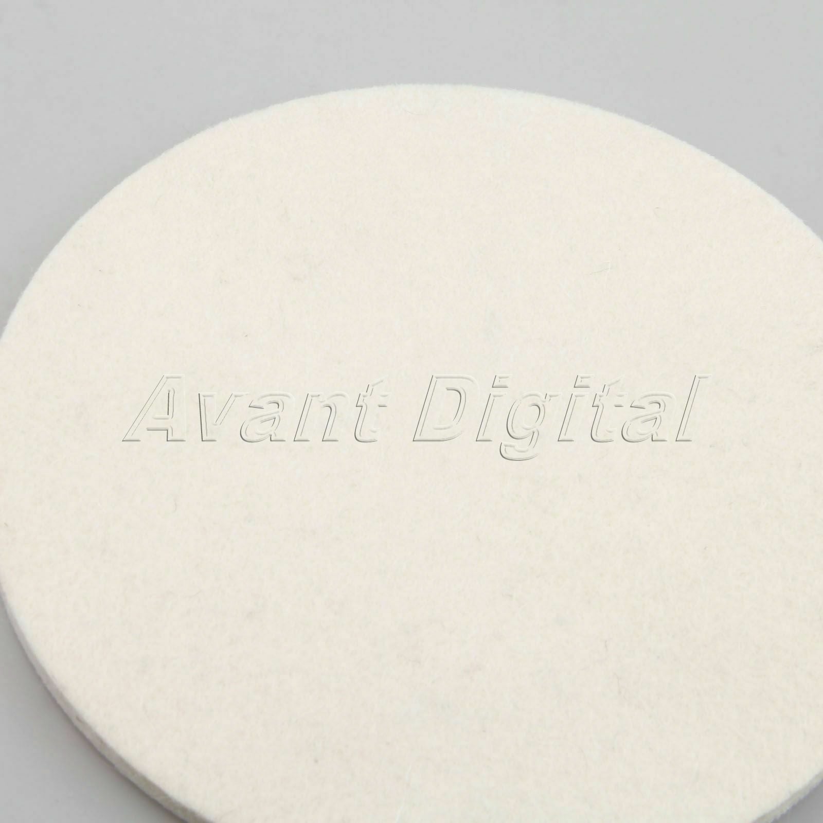 180mm 7" White Car Polishing Buffing Wheel Wool Felt Polisher Disc Pad Round
