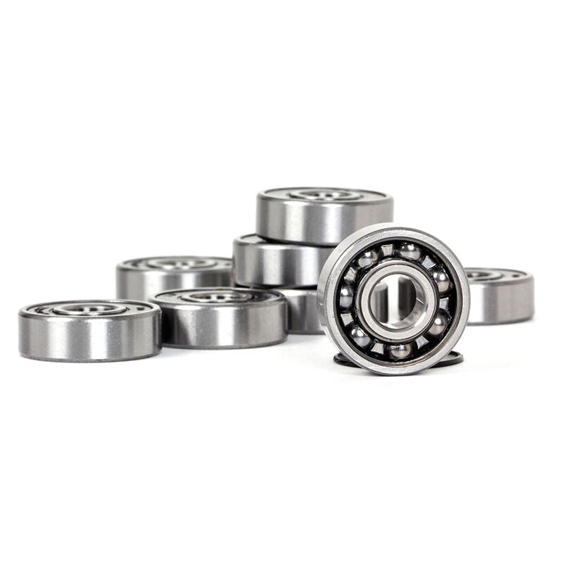 Kmise Skateboard Bearings ABEC 9 for Fidget Spinner Chrome Steel Black 8 Pcs