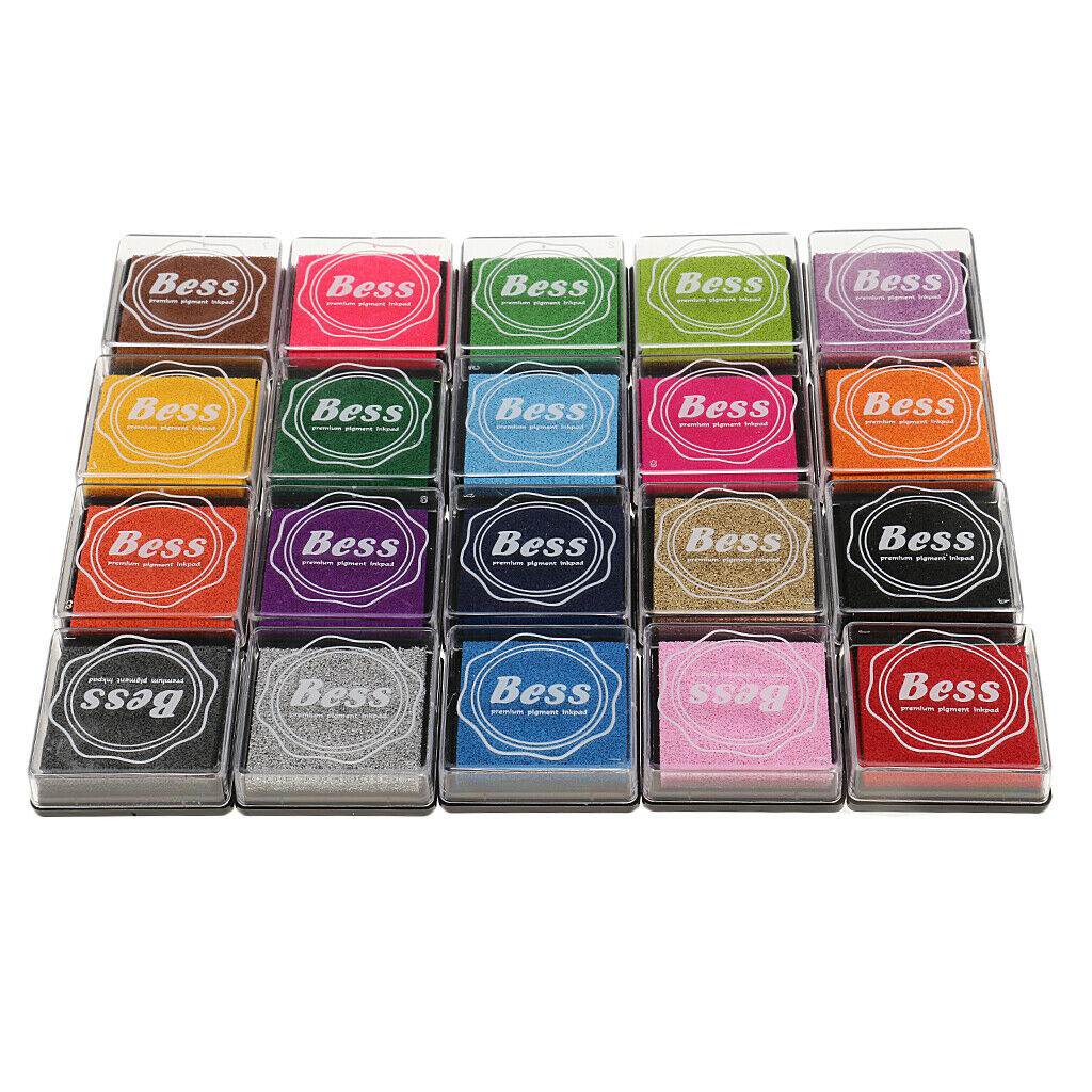 20 Pcs/set Rubber Stamps Partner Color Card Making and Kids DIY Scrapbooking