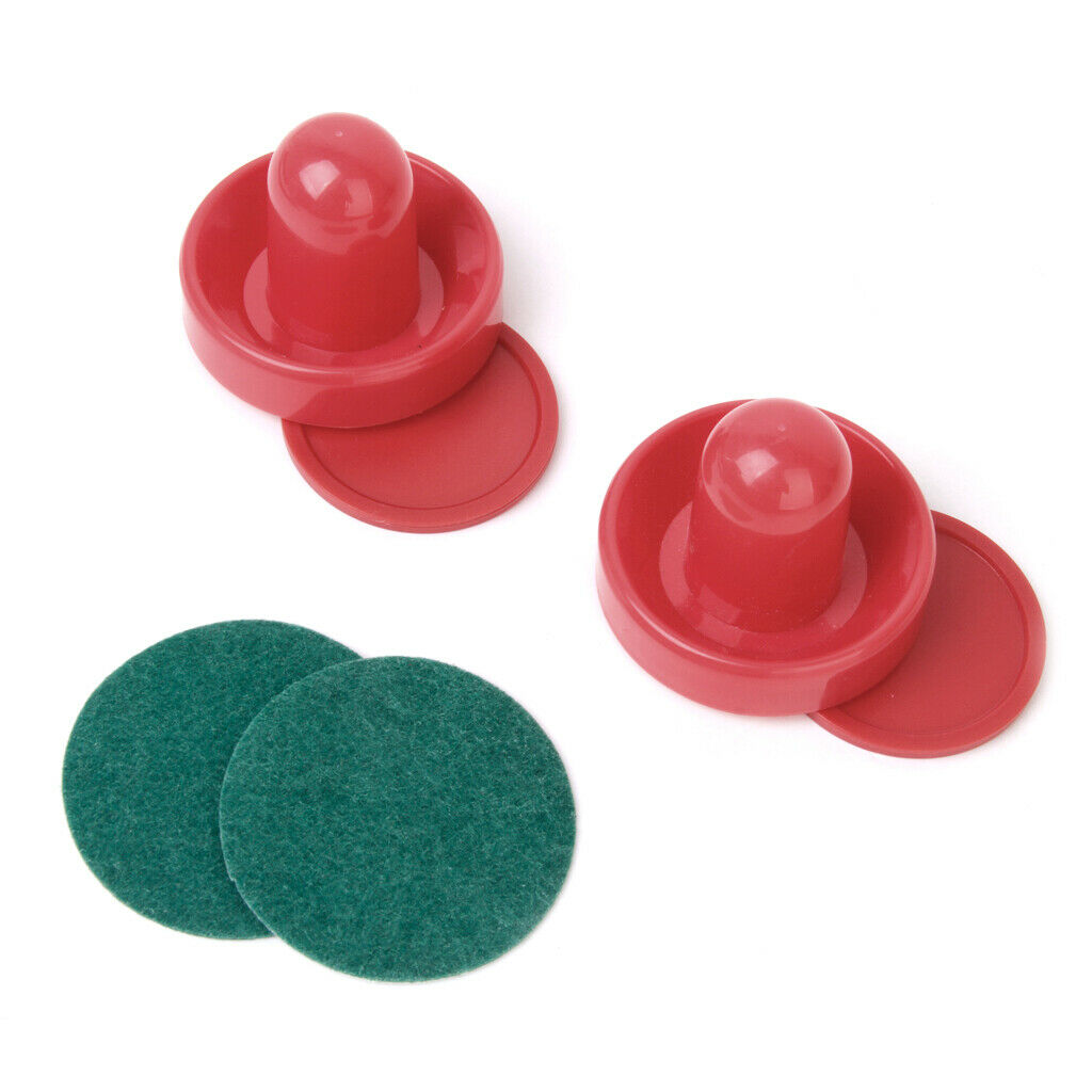 Air hockey  lot 2 x air hockey sticks + 2 x air hockey puck