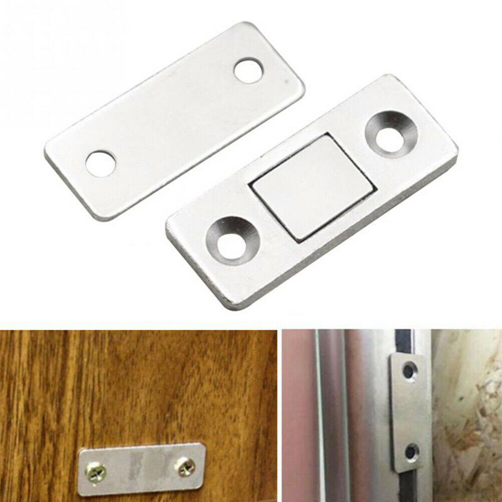 2pcs`Magnetic Door Closer Catches Strong Magnet Catch Latch for Cabinet CupbO SJ