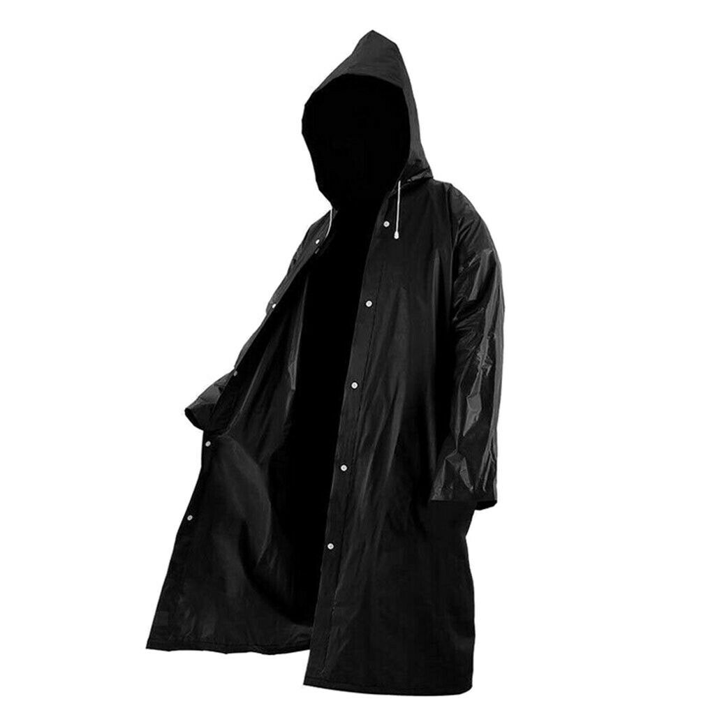Hood Rain Coat Waterproof Women Men Poncho Outdoor Camping Snow Raincoat