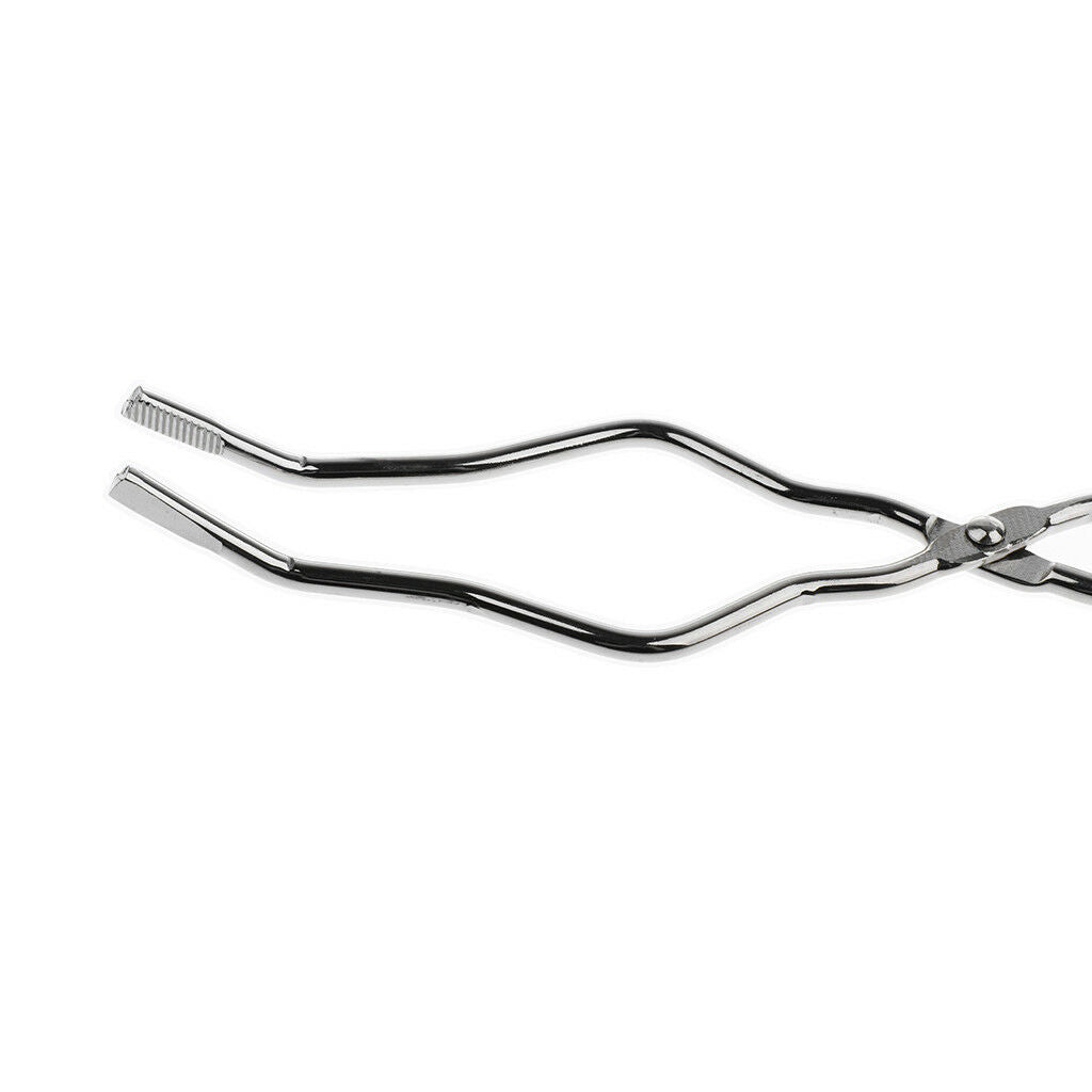 Iron Crucible Tongs Chemistry Lab Heating & Melting Labware Educational Toys