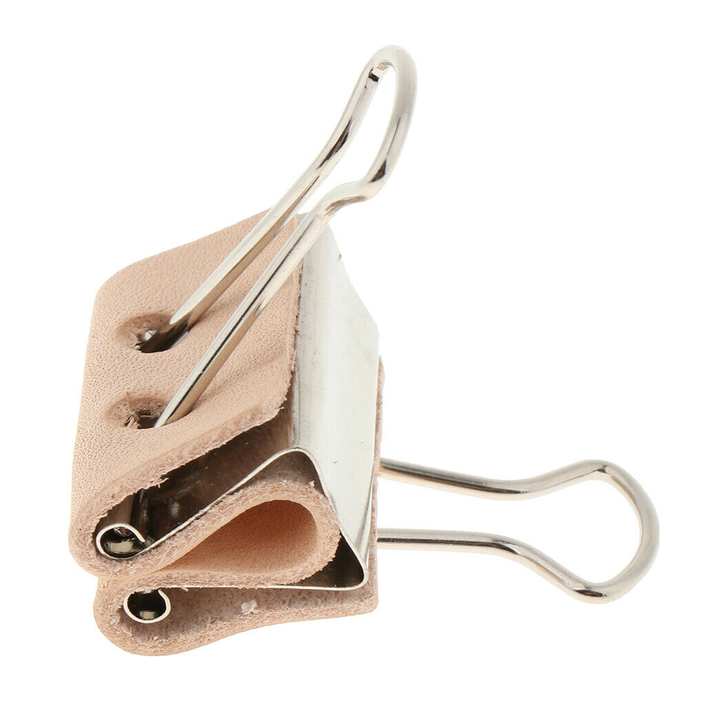 1 Piece Stainless Steel Binder Clips DIY LeatherCrafts Tools 26 x 16mm