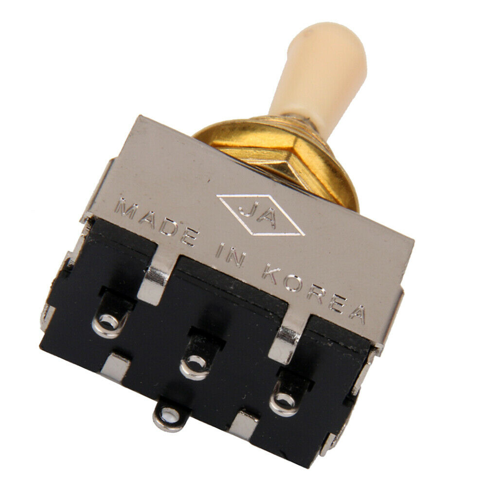 3-Way Box Style Toggle Switch W/   For Electric Guitar Parts Accessories