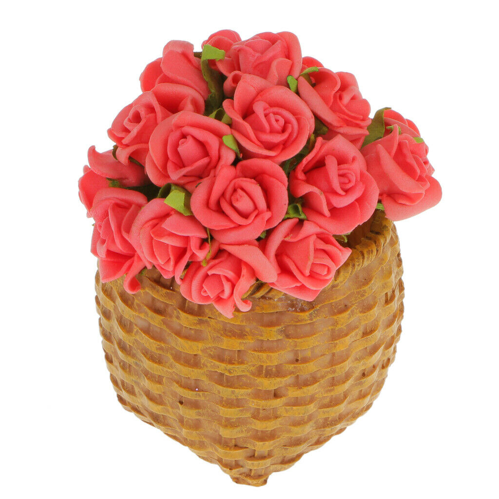 100 Xmini Artificial Roses Flowers Bouquet Home Wedding Bridal