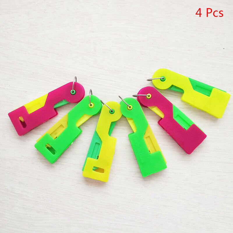 4Pcs Automatic Needle Threader Plastic Easy To Use Stitch Sew Hem Sewing .l8