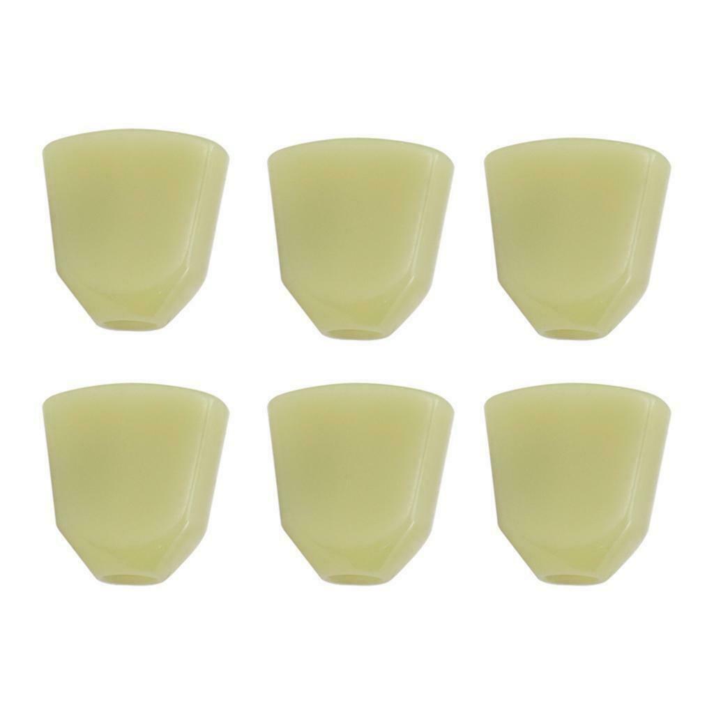 12 Pieces Guitar Tuning Peg Tuner Machine Head Replacement Button Knob Green