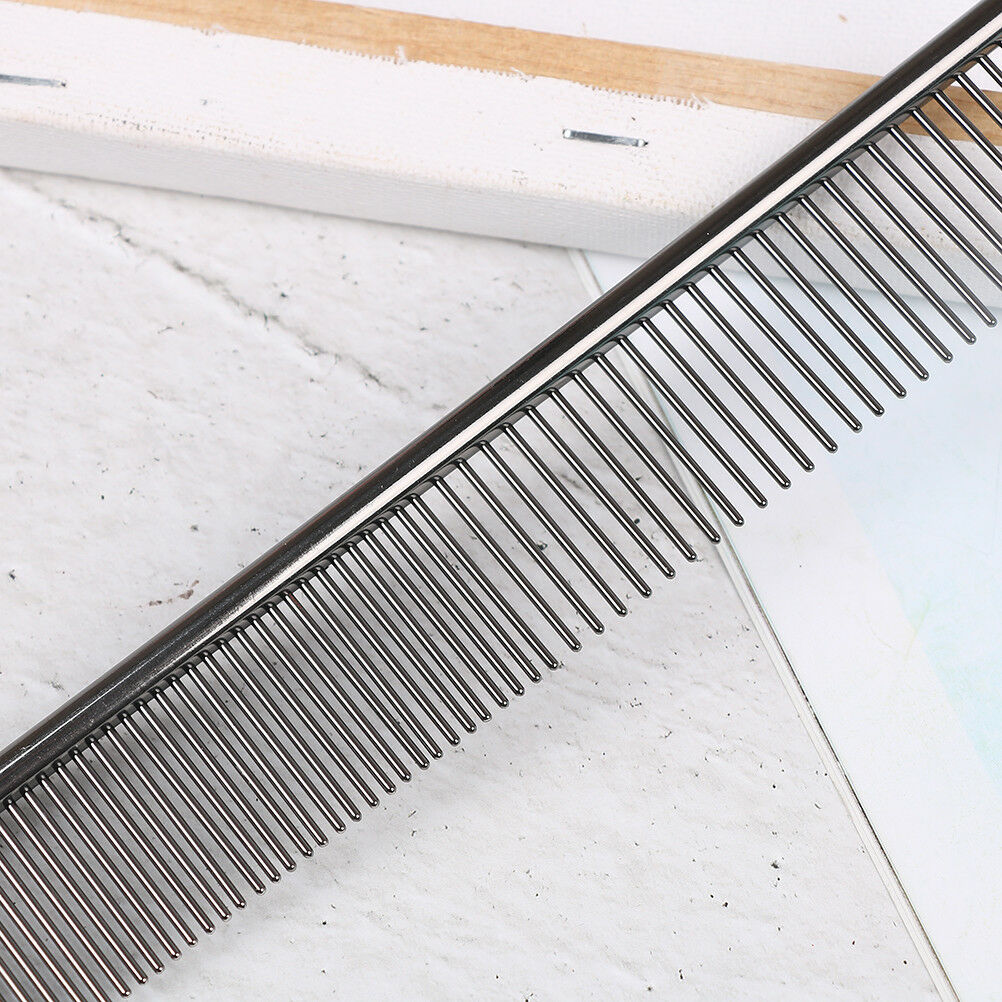 Stainless steel hair comb brush shedding flea for cat dog pets trimmer groomi SJ