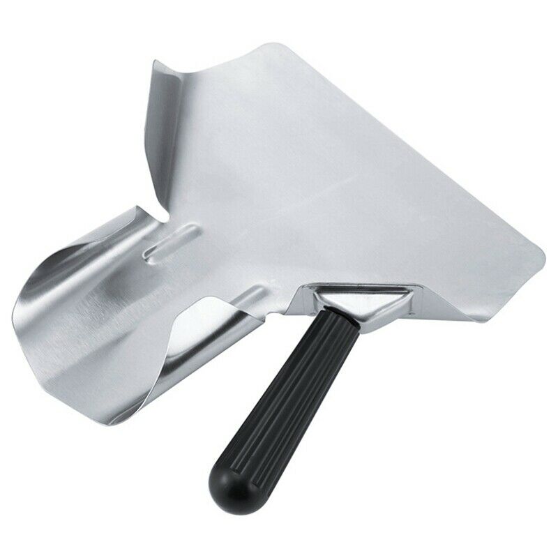 Stainless Steel Popcorn Scoop French Fry Bagger Shovel Utility Serving ScooperZ2