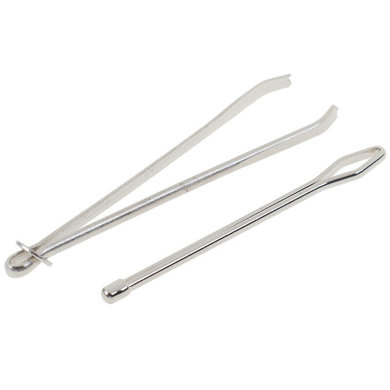 2Pcs Wear Elastic Belt Wearing Rope Weaving Tool Stainless Steel Get Cited Y1