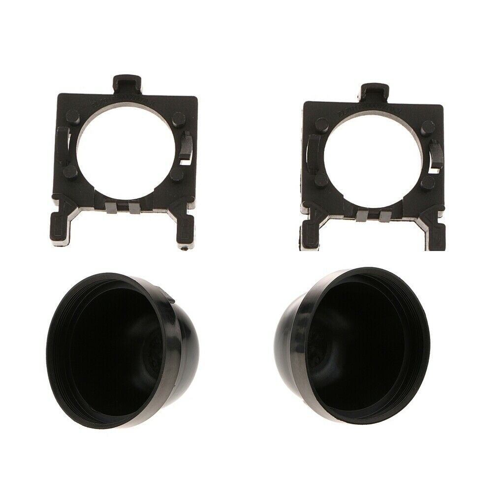 2x Led Dust Cover Headlight + 2x Lamp Holder for Ford Focus World