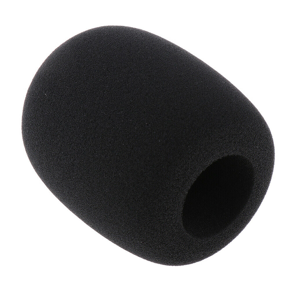 4X Large Size Microphone Foam Cover Mic Windscreen Protection for Recording 5cm
