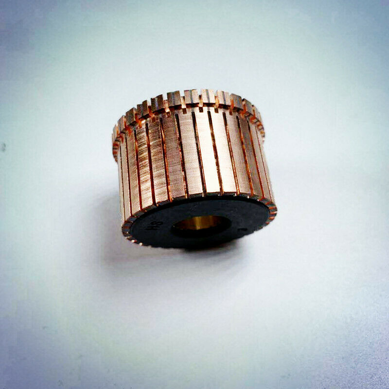 13mm x 36.8mm x 24.5mm 32 Gear Tooth Copper Shell Mounted Commutator AHY-3305-32