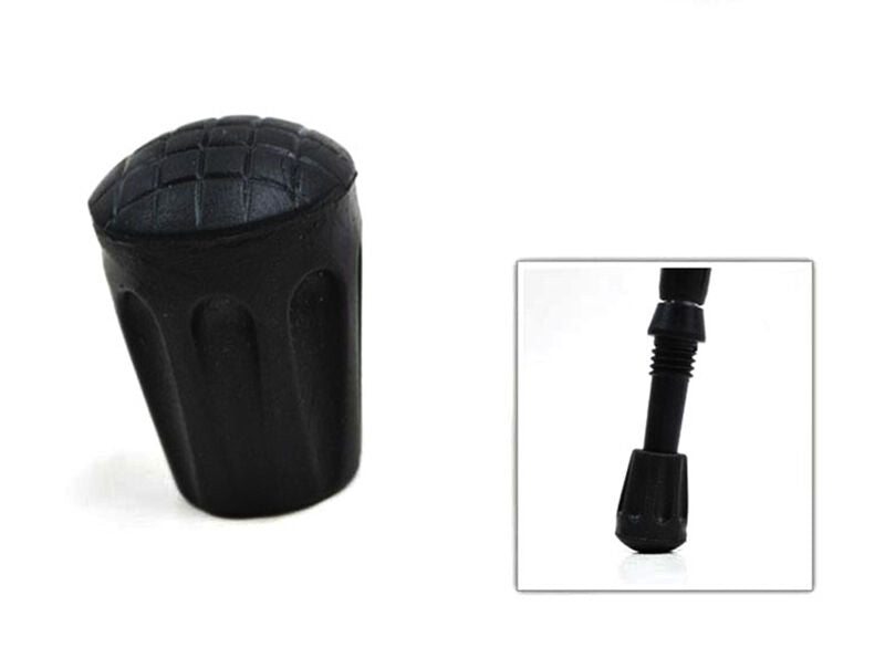 2pcs Wearable Rubber Tip End Cap Hammers Trekking Pole Hiking Stick Sports.l8