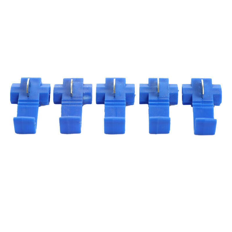 20PCS Wire Connector Lock Snap Without Breaking Cable Insulated TerminalsW GEDF