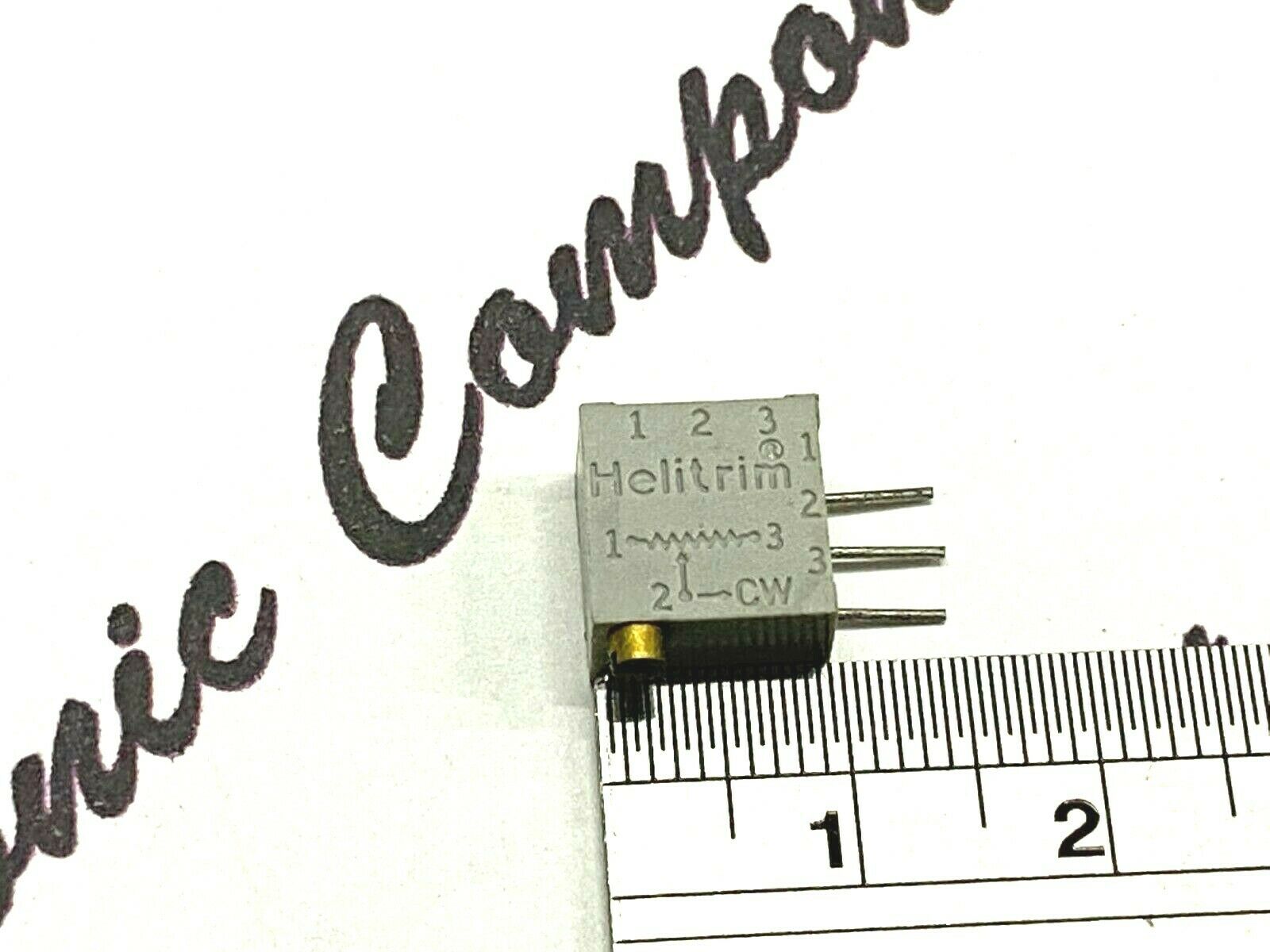 10pcs - HELITRIM 68XR500K 500K Multi-Turn Variable Potentiometer / Trimmer