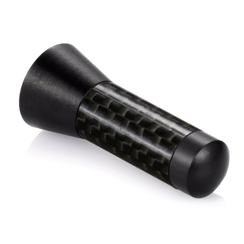 Universal mini 3.5cm carbon fiber screw aluminum car short stubby mast ant.l8